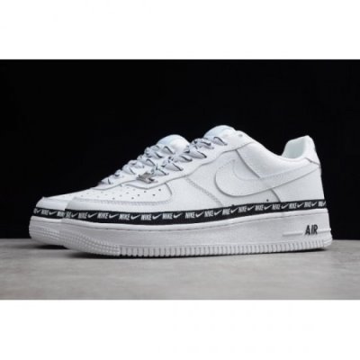 Nike Air Force 1 '07 Low Se Premium Beyaz / Siyah Kaykay Ayakkabı Türkiye - UZQ8I51J